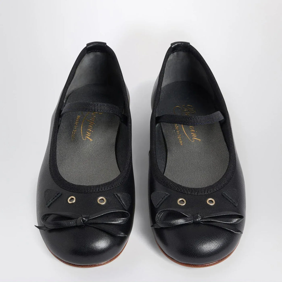 Joie black leather ballet flats Brand 24