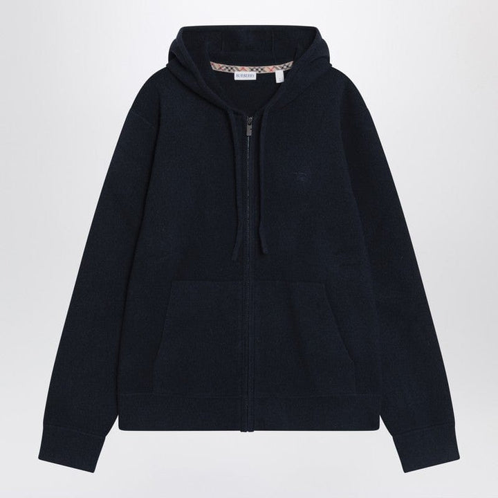 Burberry Knitwear Burberry Navy blue zip-up cardigan Burberry Navy blue zip-up cardigan Brand