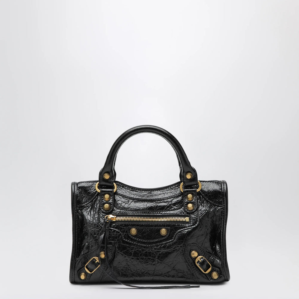 Balenciaga - Le City mini bag in black lambskin Brand Mini Bag TU