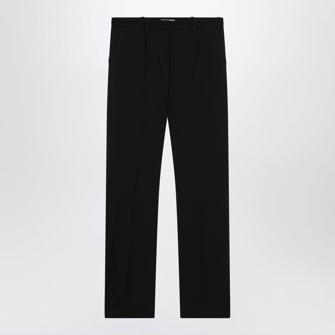 Pants Balenciaga - Slim tailored trousers in stretch wool twill, black Brand