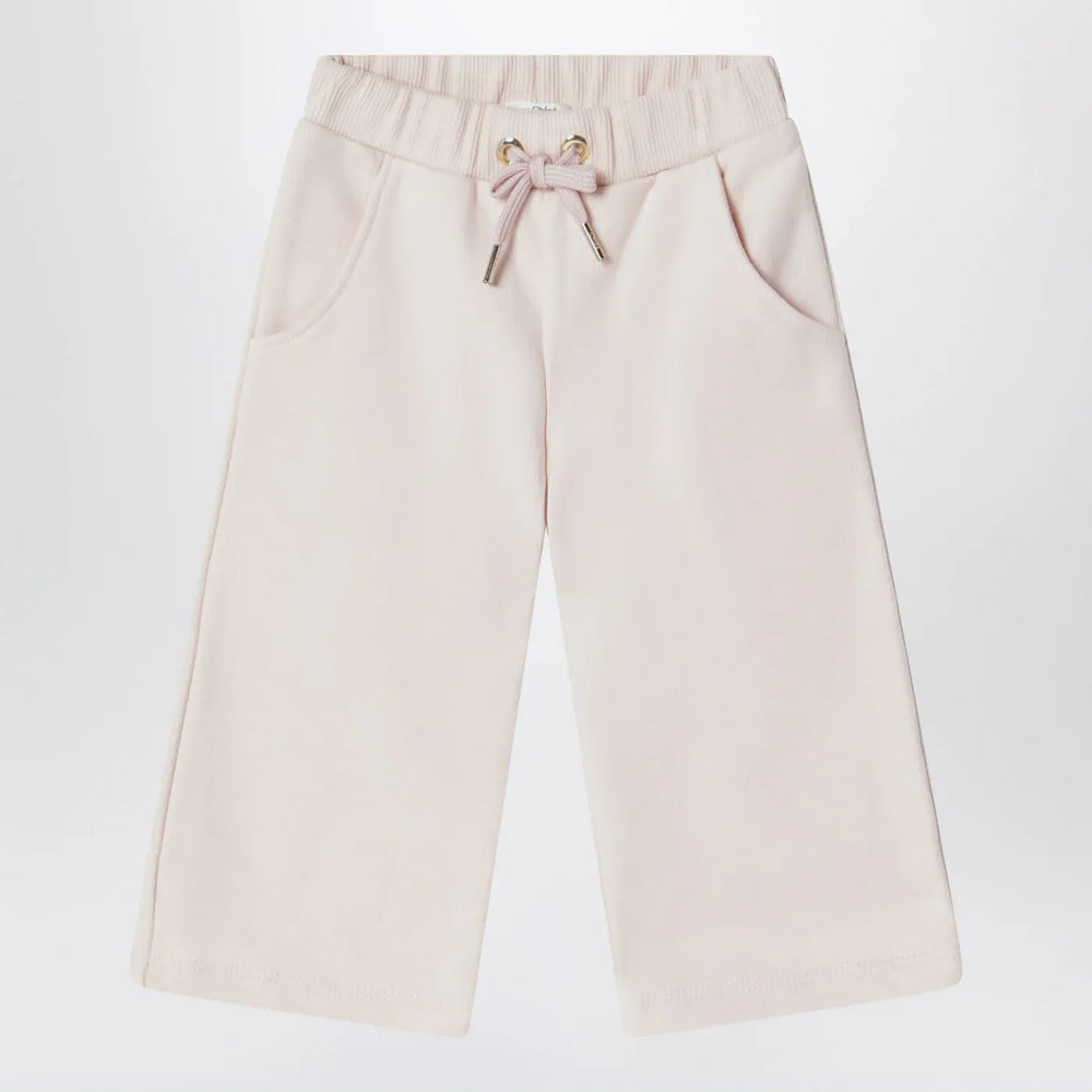 Chloé - Petal pink cotton trousers Brand Pants 2