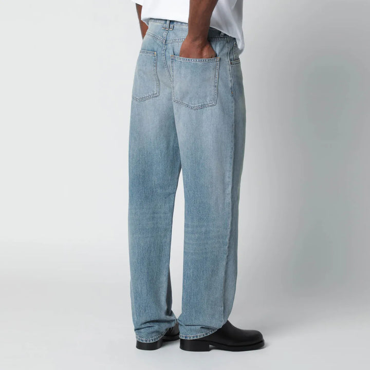 DARKPARK - Light blue washed jeans Brand Pants