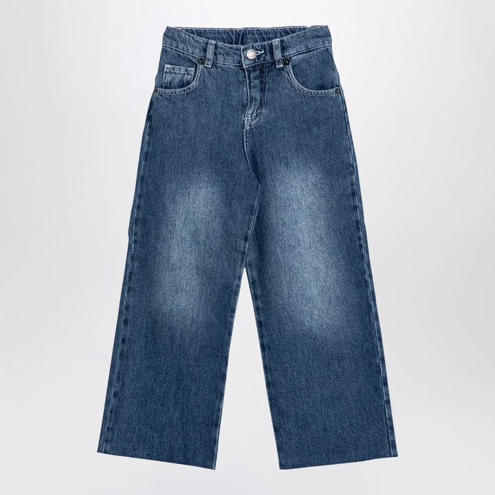 Douuod - Blue washed denim jeans Brand Pants 8Y