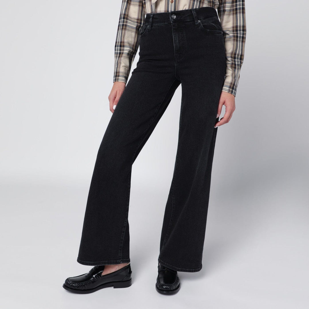 Pants Frame - Black Le Slim Palazzo trousers Brand