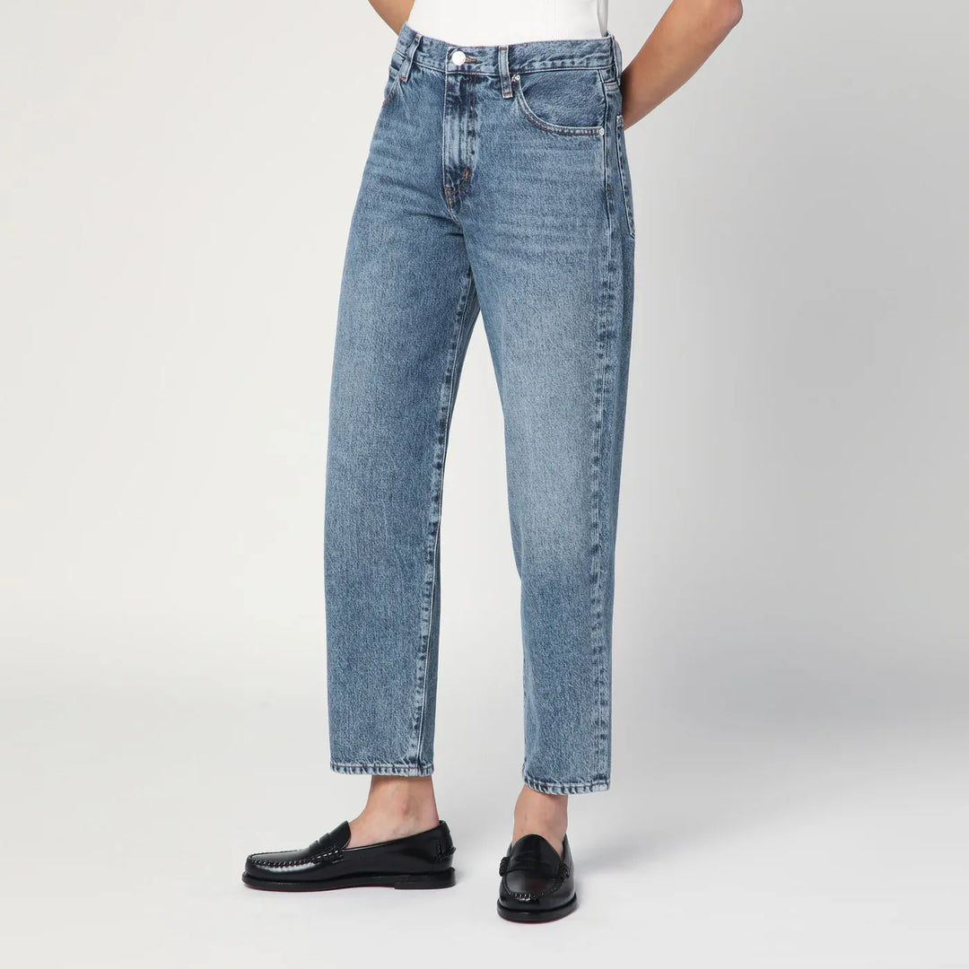 Frame - Light blue washed-effect jeans Brand Pants 29