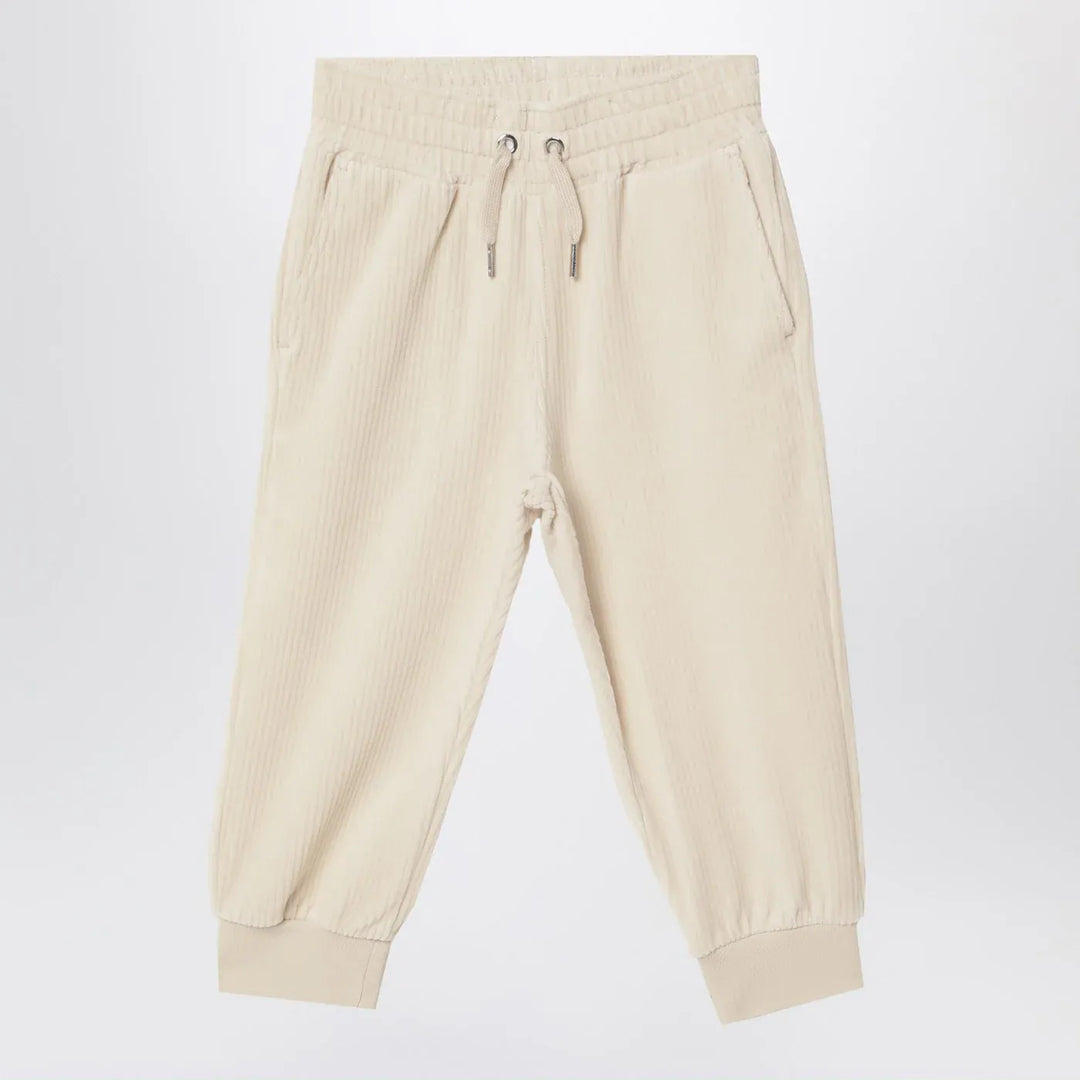 Givenchy - White velvet sweatpants Brand Pants 12+