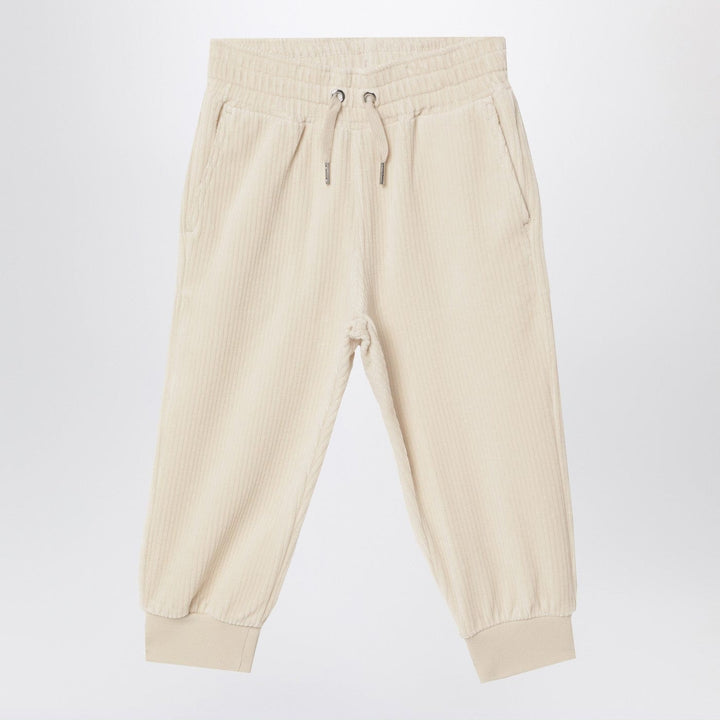 Pants 4 Givenchy - White velvet sweatpants Brand
