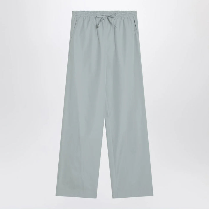 LouLou De Saison - Light blue trousers in cotton Brand Pants 38  FR