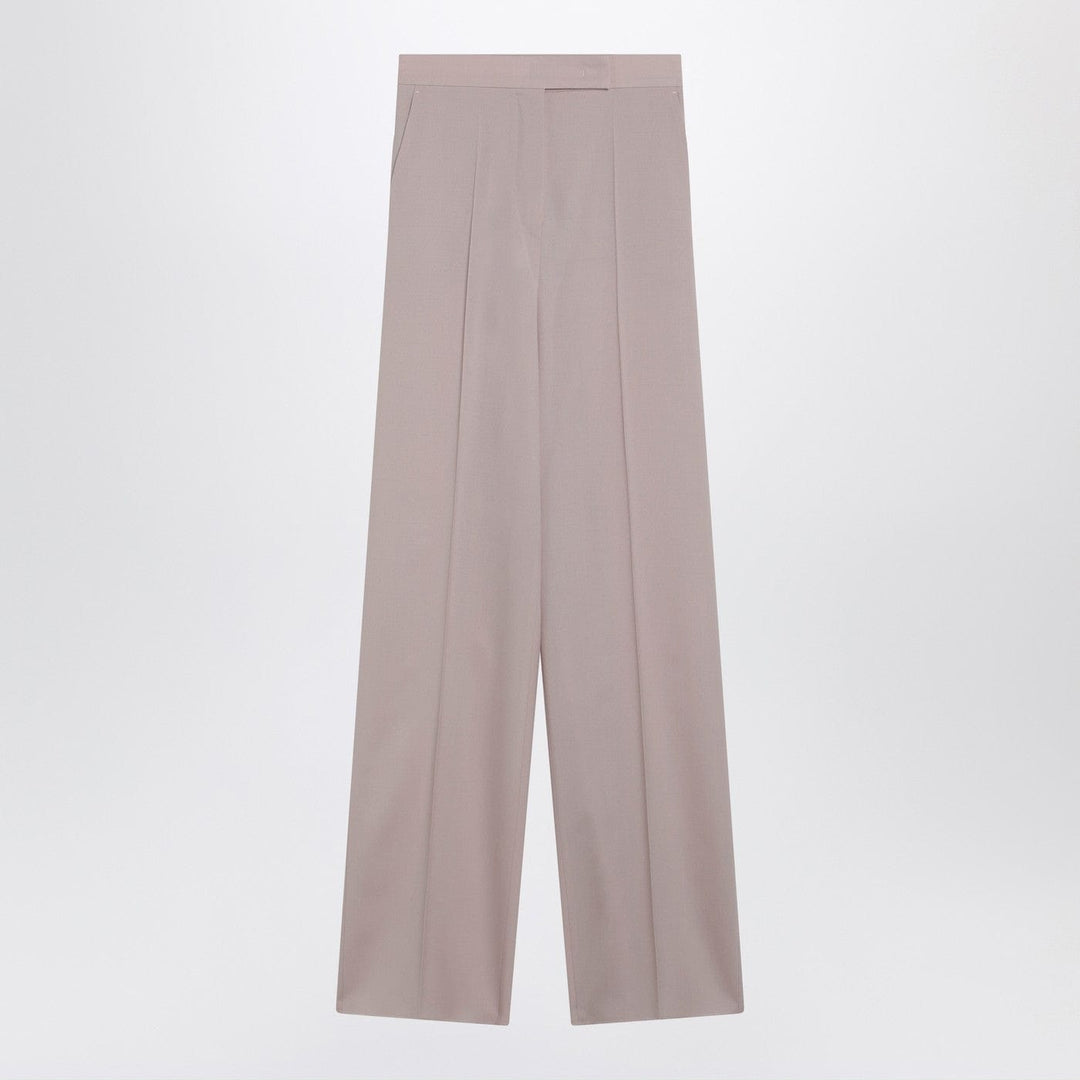 Pants Max Mara - Rose-beige wide-leg trousers Brand