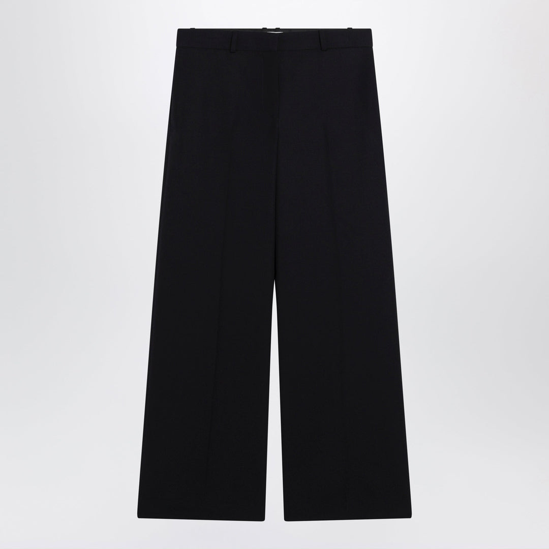Pants 6 US The Row - Straight-leg low-rise wool gabardine pants in dark navy Brand