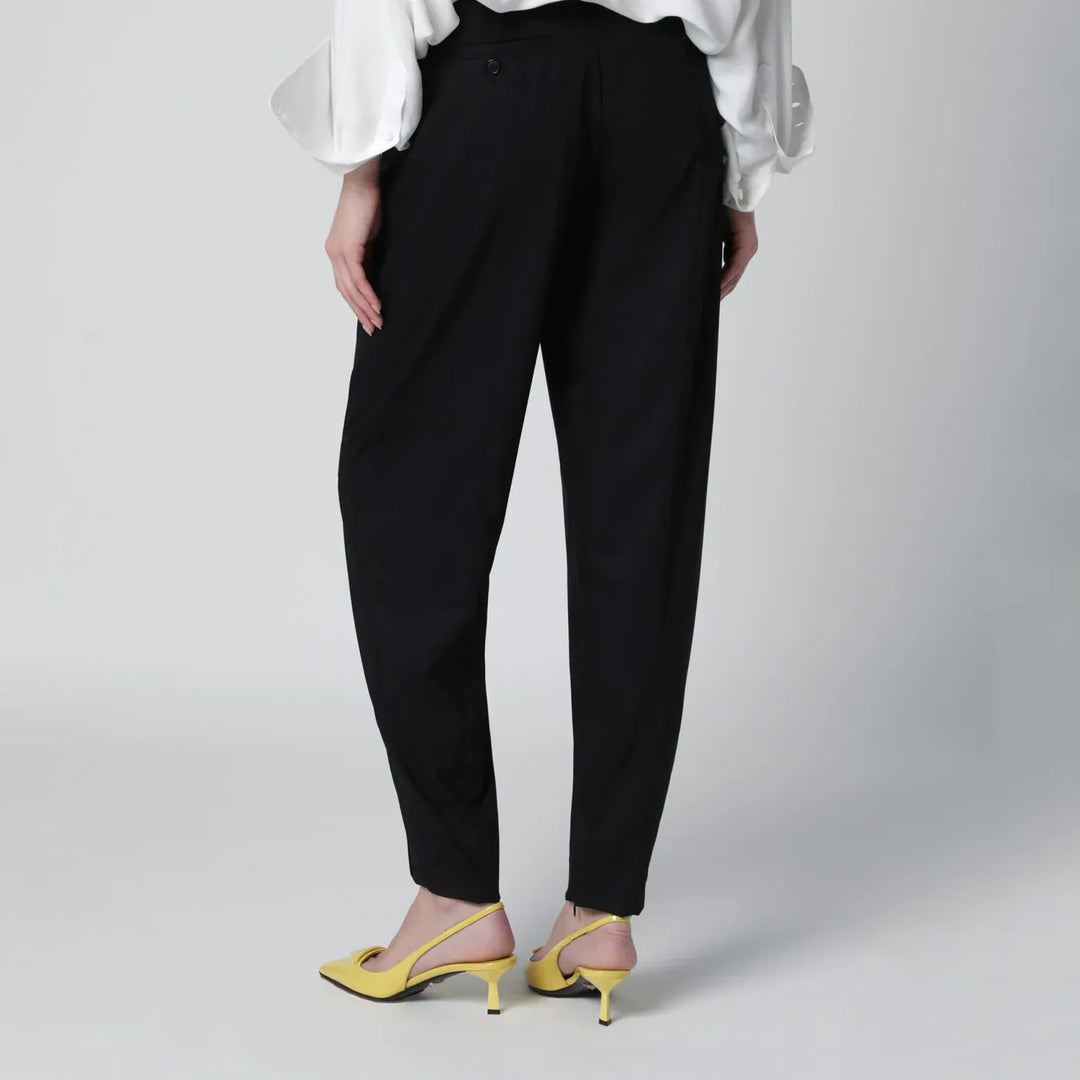 TheLatest - Black Daniela trousers Brand Pants