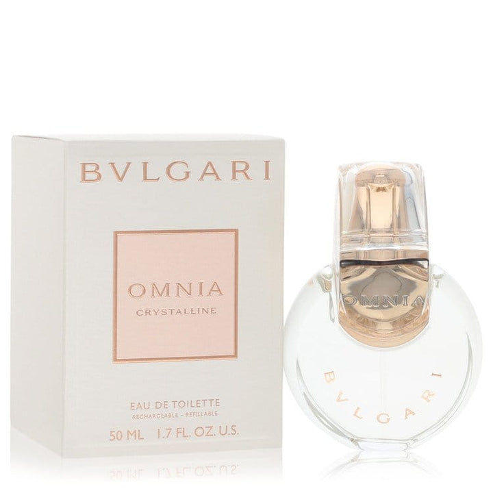 Perfume &amp; Cologne Omnia Crystalline Eau De Toilette Refillable Spray By Bvlgari 50/100ml Brand