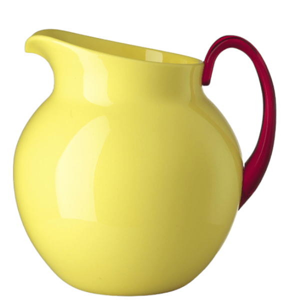 Mario Luca Giusti Pitchers & Jugs Mario Luca Giusti Pallina Jug Yellow Ruby Brand