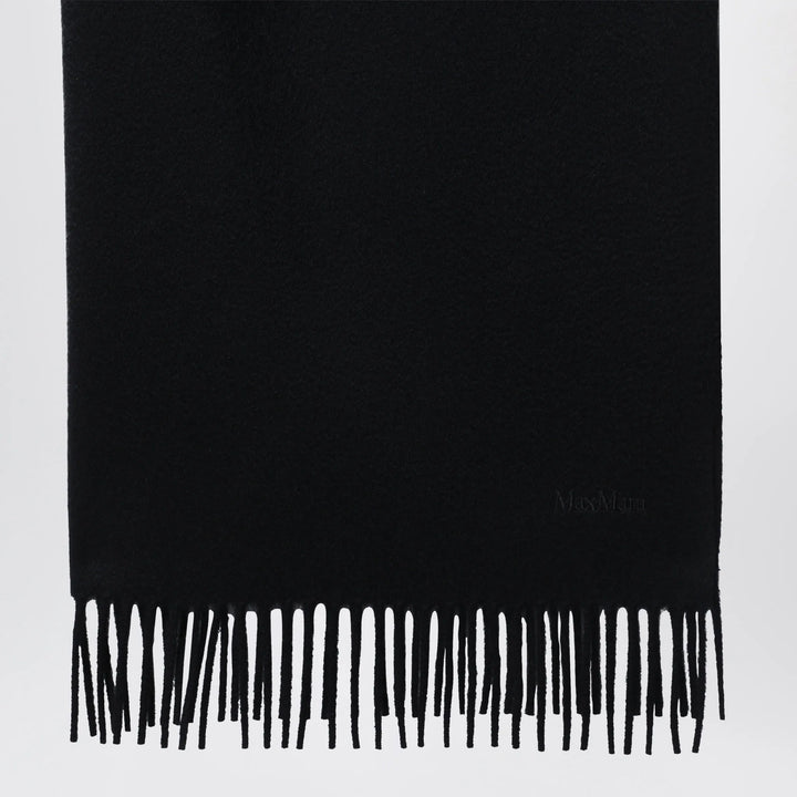 Max Mara - Black cashmere scarf Brand Scarves &amp; Shawls U