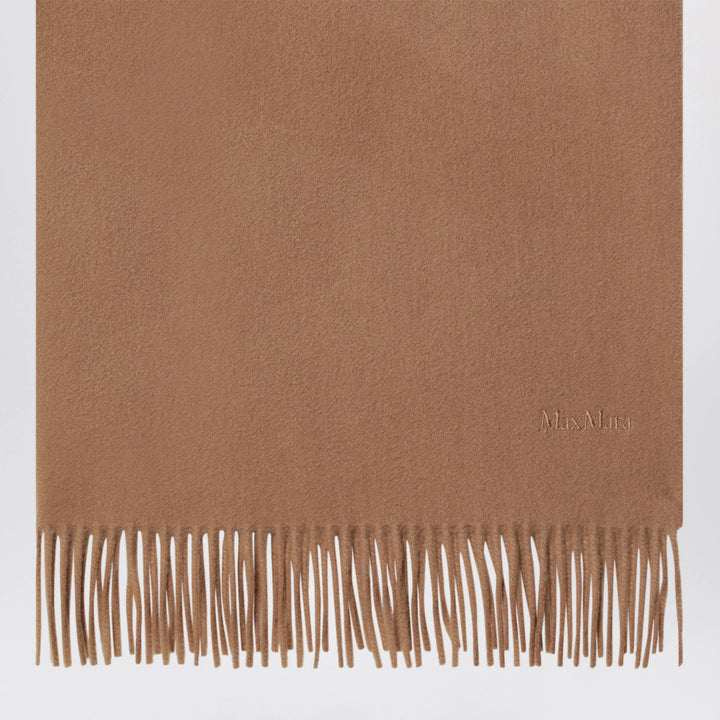 Max Mara - Camel cashmere scarf Brand Scarves &amp; Shawls U