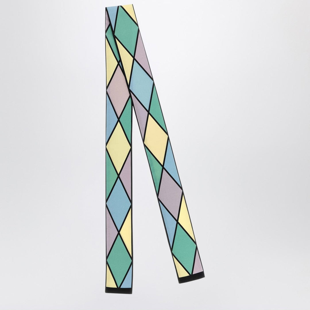 Scarves & Shawls TU Valentino Garavani - Rhombelle scarf in multicolored silk Brand
