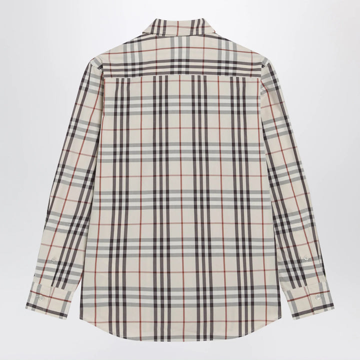 Burberry - Beige Check shirt by Burberry Brand Shirt