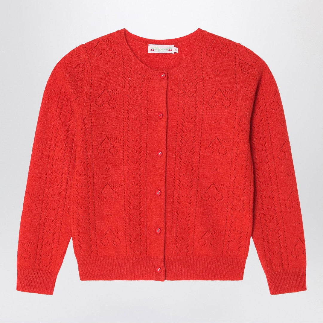 Shirts & Tops Bonpoint - Red cashmere cardigan Brand