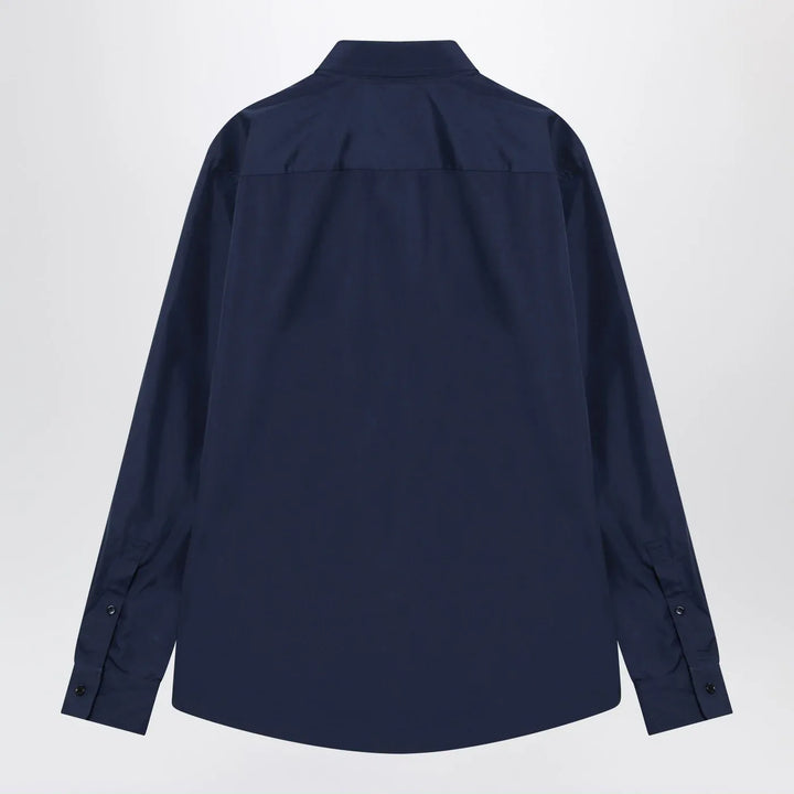 Burberry - Blue cotton shirt with EKD Brand Shirts &amp; Tops