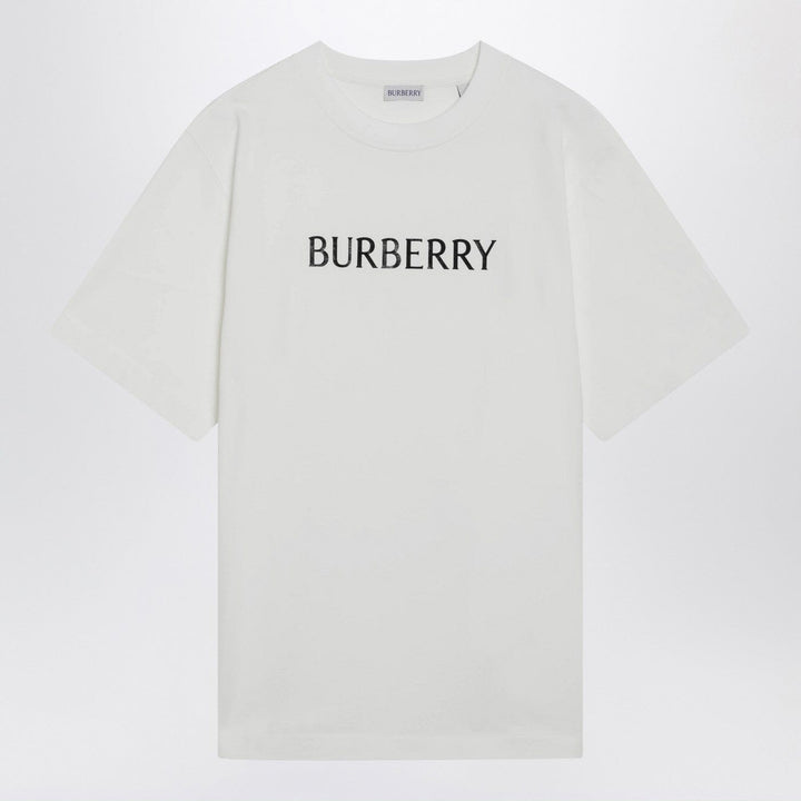 Shirts &amp; Tops Burberry - White T-shirt with logo print Brand
