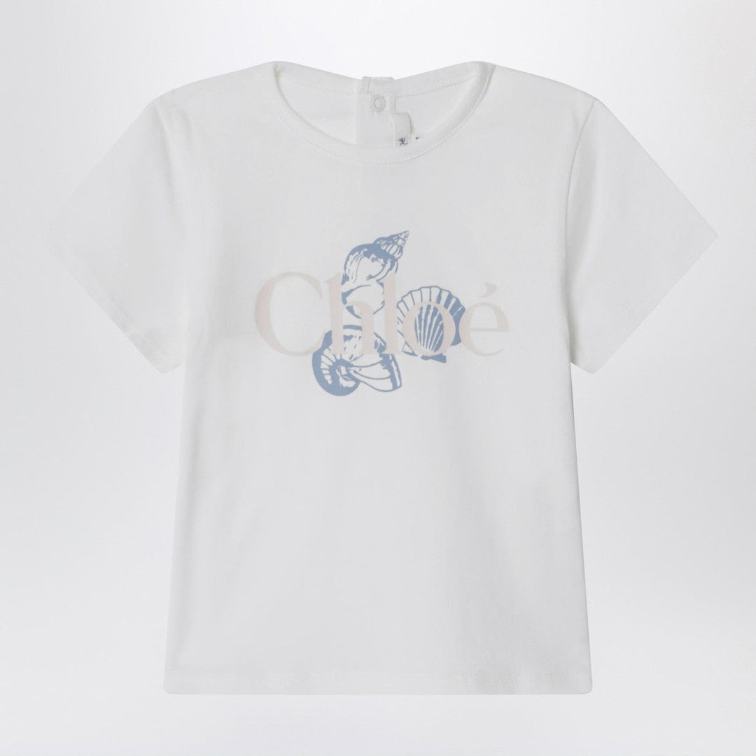 Shirts &amp; Tops Chloé - White T-shirt with logo print Brand