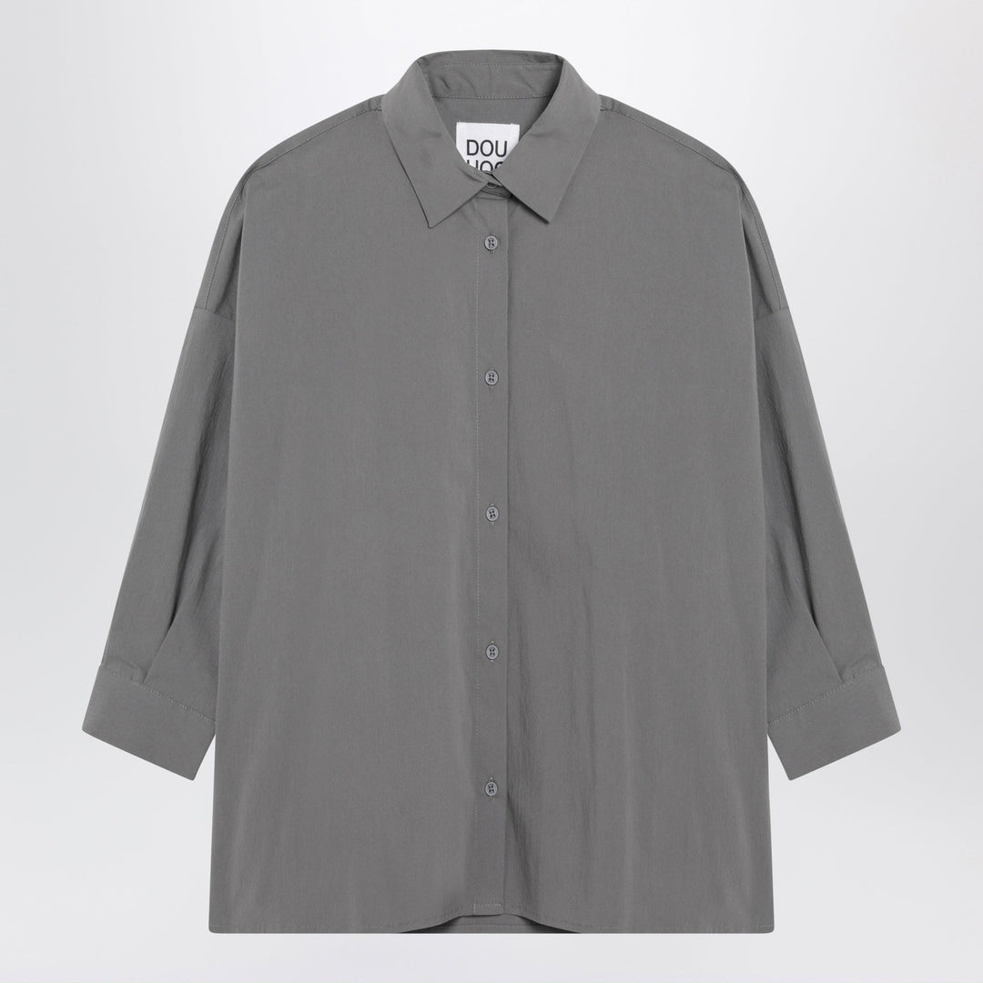 Shirts & Tops Douuod - Grey cotton-blend shirt Brand