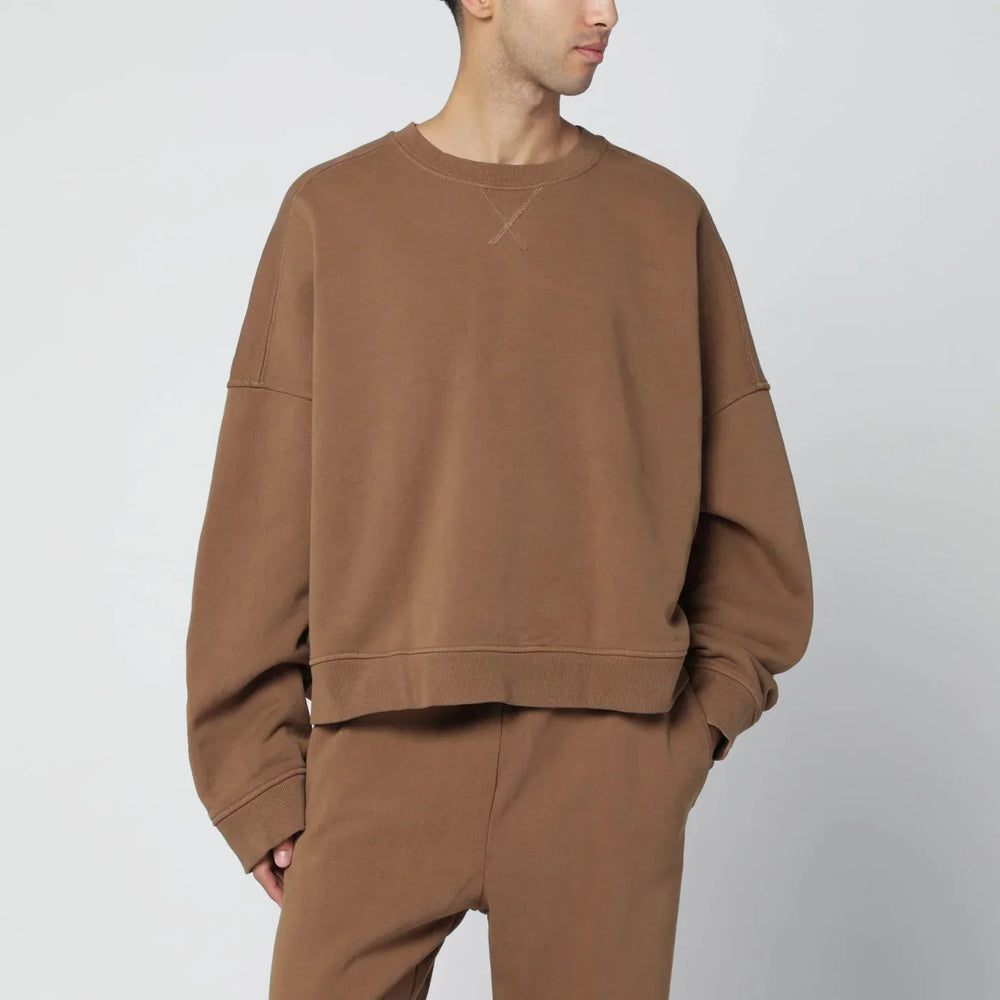 Entire Studios - Brown cotton crewneck sweatshirt Brand Shirts & Tops L