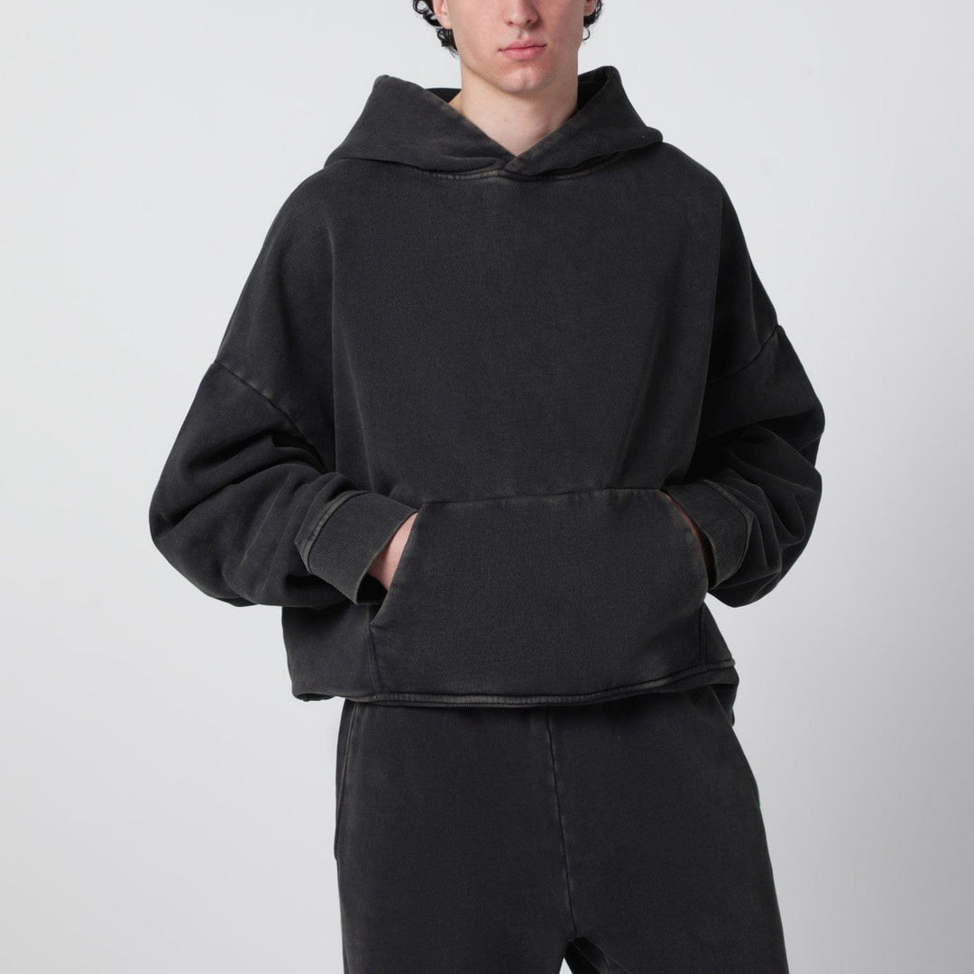 Shirts &amp; Tops Entire Studios - Washed black cotton sweatshirt Brand