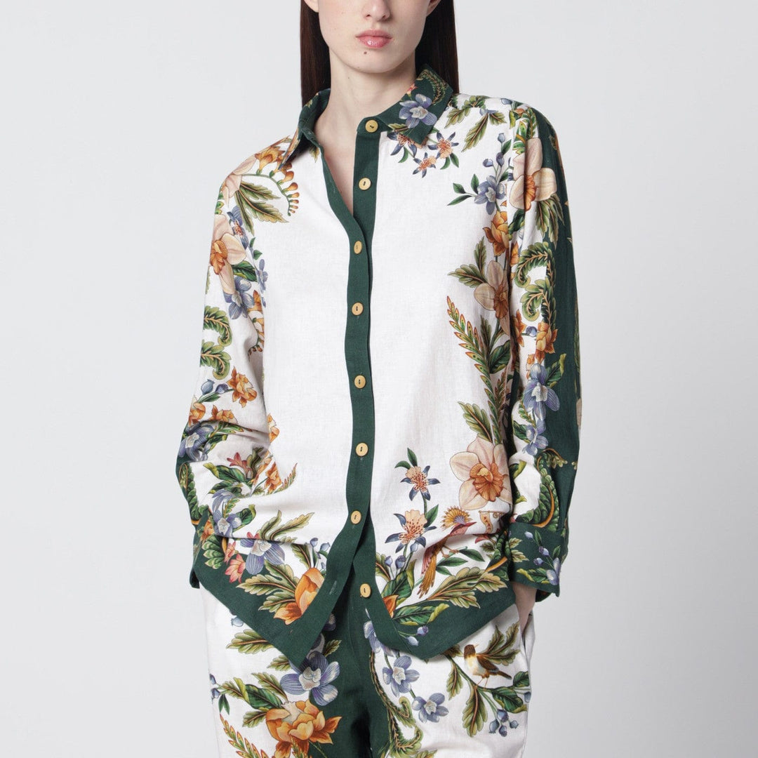 Shirts &amp; Tops FARM Rio - Sand Nature shirt in linen blend Brand