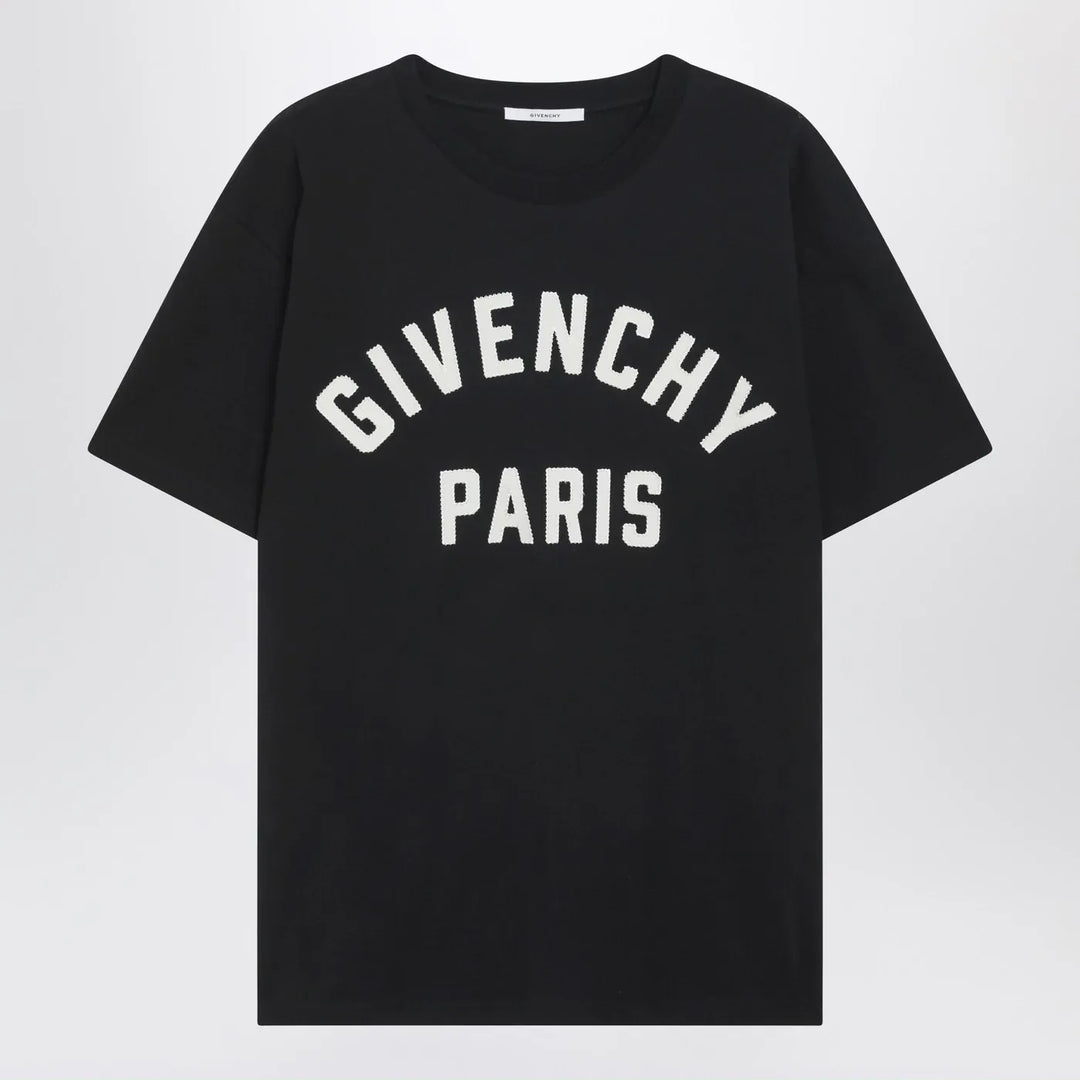 Givenchy - Black short-sleeve logo T-shirt Brand Shirts &amp; Tops S