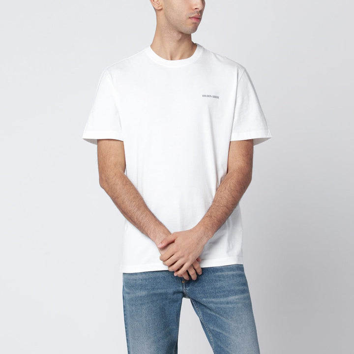 Shirts &amp; Tops S Golden Goose - White cotton T-shirt Brand