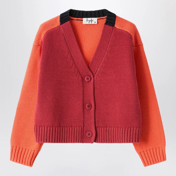 Il Gufo - Color-block organic cotton cardigan Brand Shirts &amp; Tops 6
