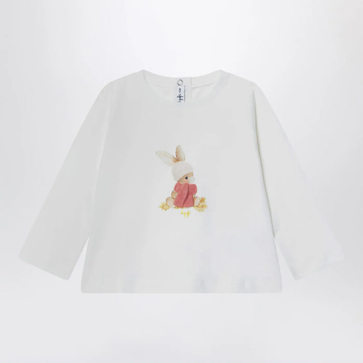 Il Gufo - Long-sleeve T-shirt with bunny Brand Shirts &amp; Tops 24