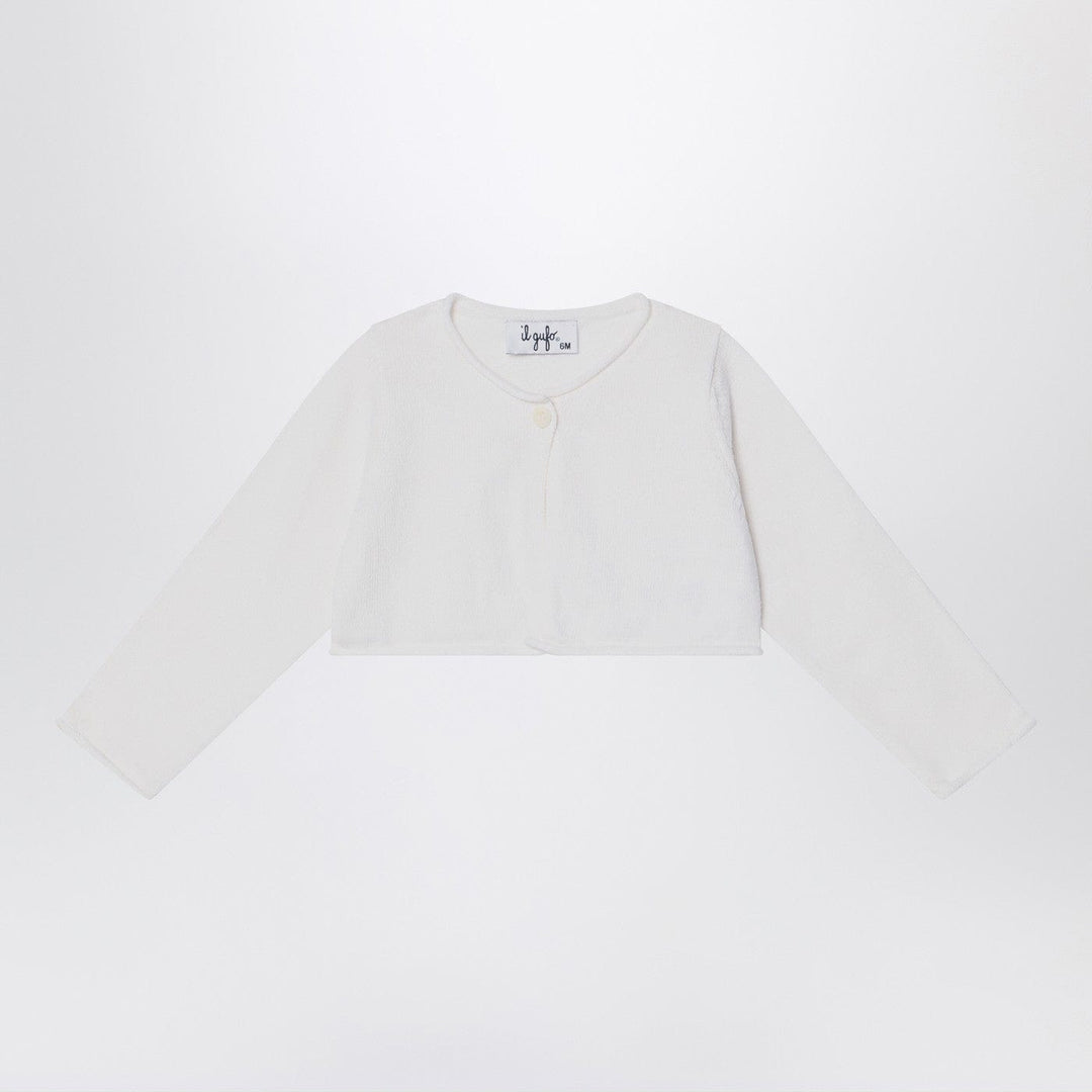 Shirts & Tops Il Gufo - Short wrap cardigan white milk Brand