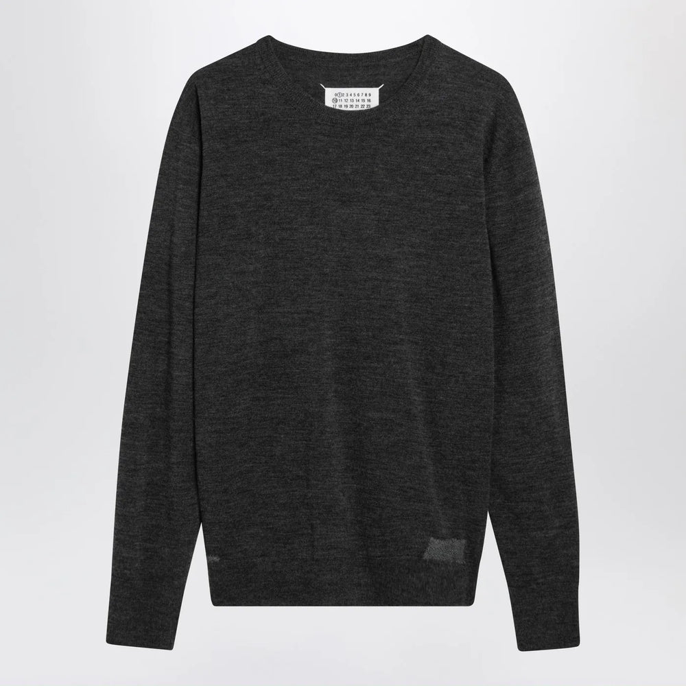 Maison Margiela - Grey wool-blend sweater Brand Shirts & Tops M