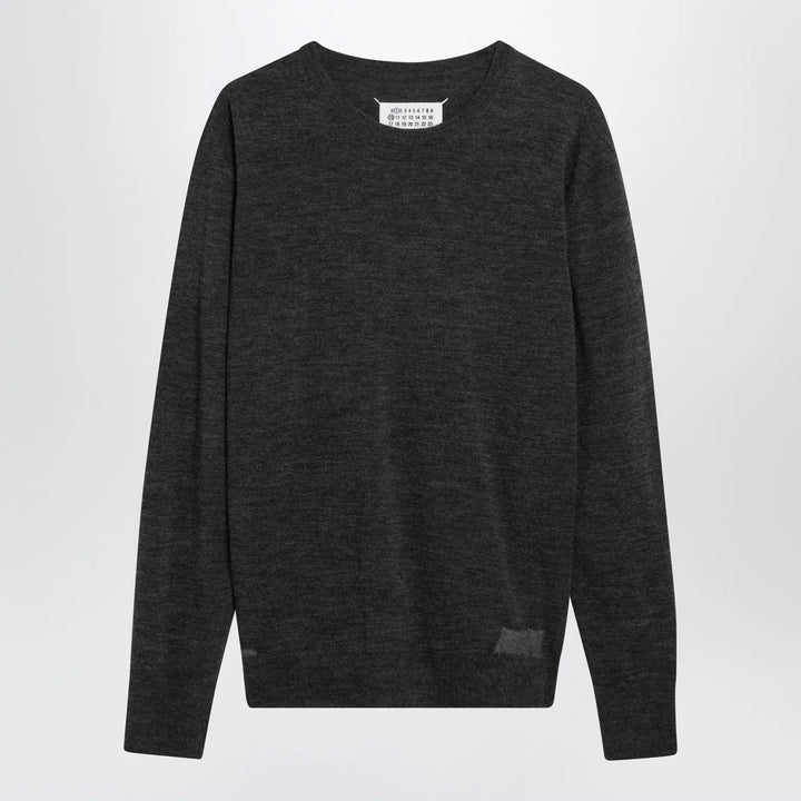 Maison Margiela - Grey wool-blend sweater Brand Shirts &amp; Tops M