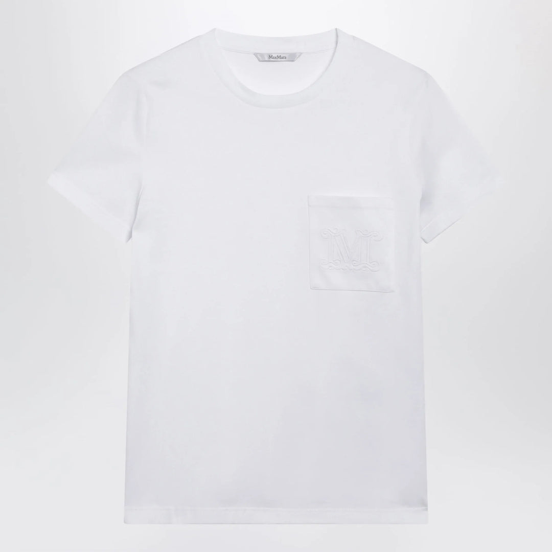 Max Mara - White cotton jersey T-shirt Brand Shirts &amp; Tops XS