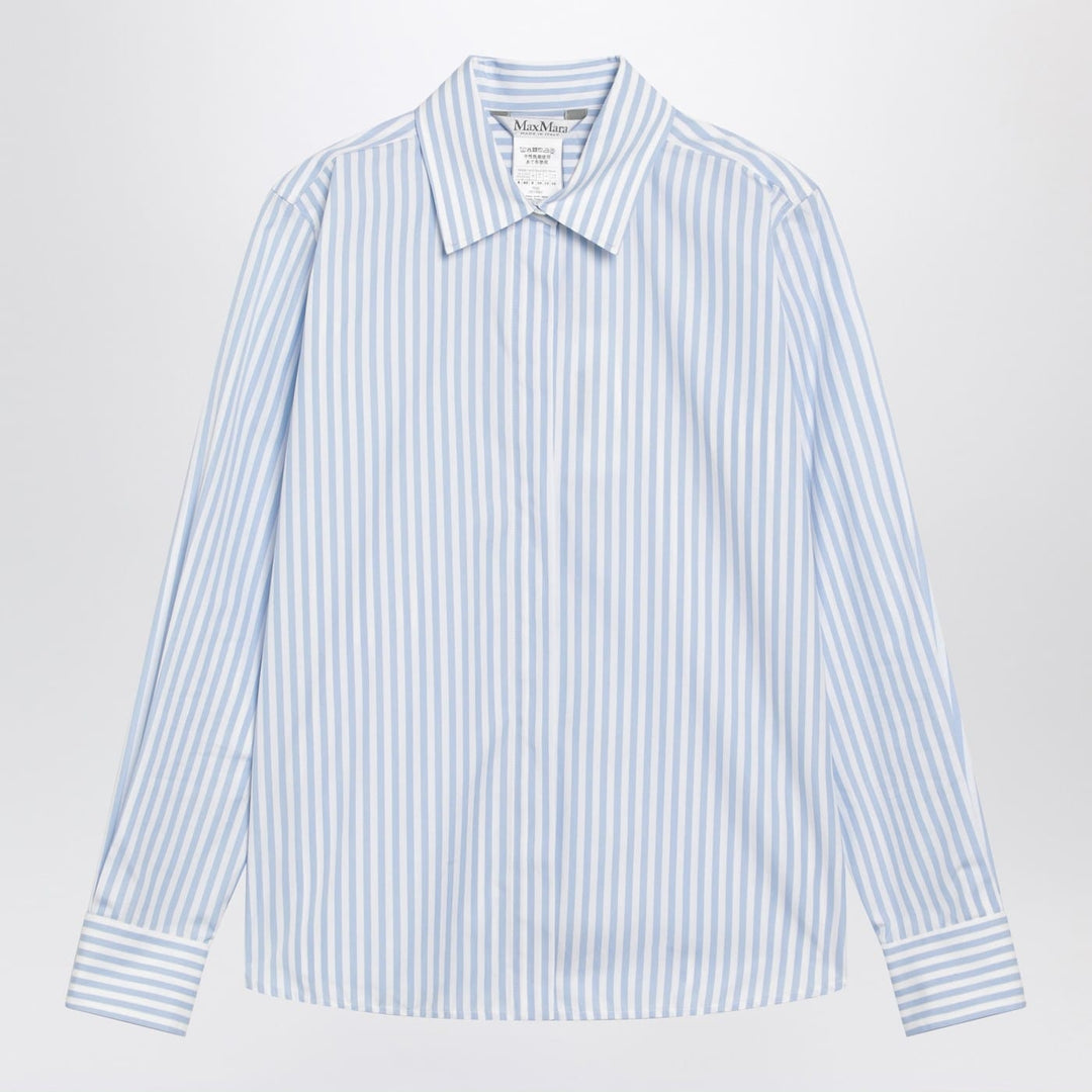 Shirts & Tops Max Mara - White/light blue striped shirt Brand