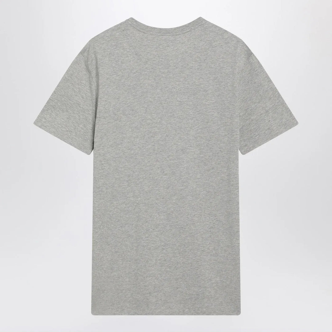 Polo Ralph Lauren - Grey mélange cotton Custom Slim-Fit T-shirt Brand Shirts &amp; Tops