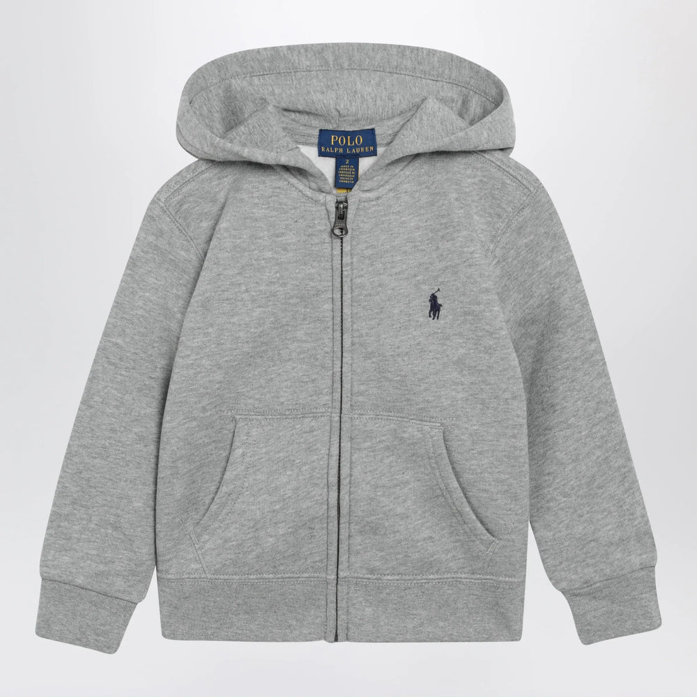 Polo Ralph Lauren - Grey zip-up hoodie Brand Shirts & Tops 2