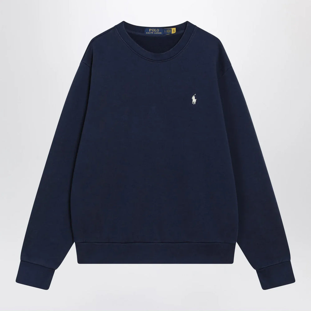 Polo Ralph Lauren - Navy blue cotton crew-neck sweatshirt Brand Shirts & Tops S