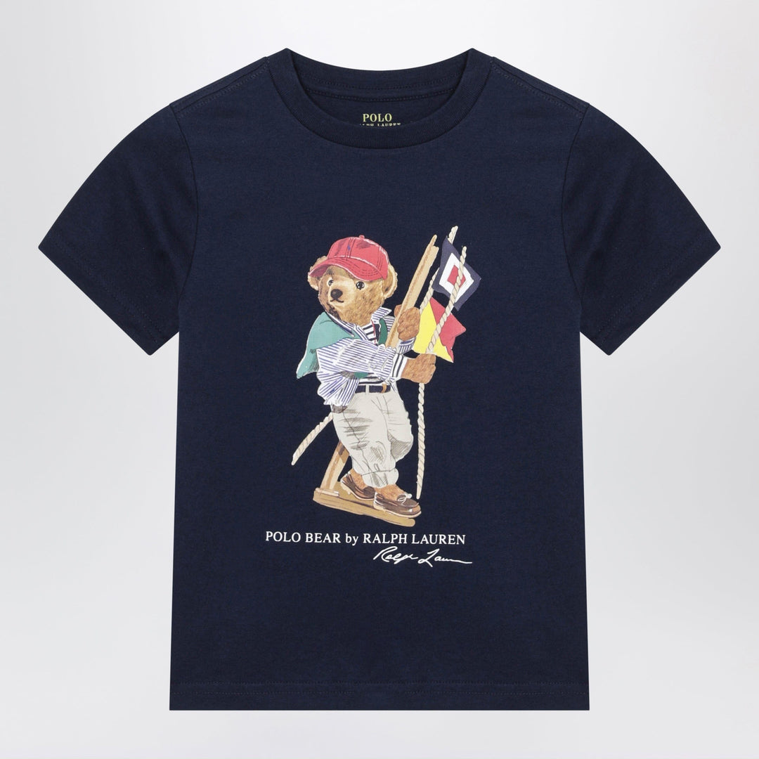 Shirts &amp; Tops S Polo Ralph Lauren - Navy blue Polo Bear cotton T-shirt Brand