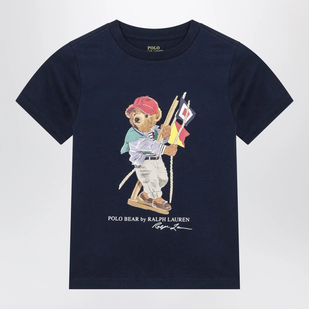 Polo Ralph Lauren - Navy blue Polo Bear cotton T-shirt Brand Shirts & Tops S