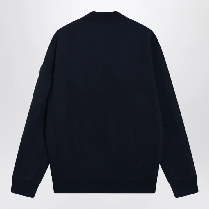 Polo Ralph Lauren - Navy blue zip-up cotton-blend sweatshirt Brand Shirts &amp; Tops