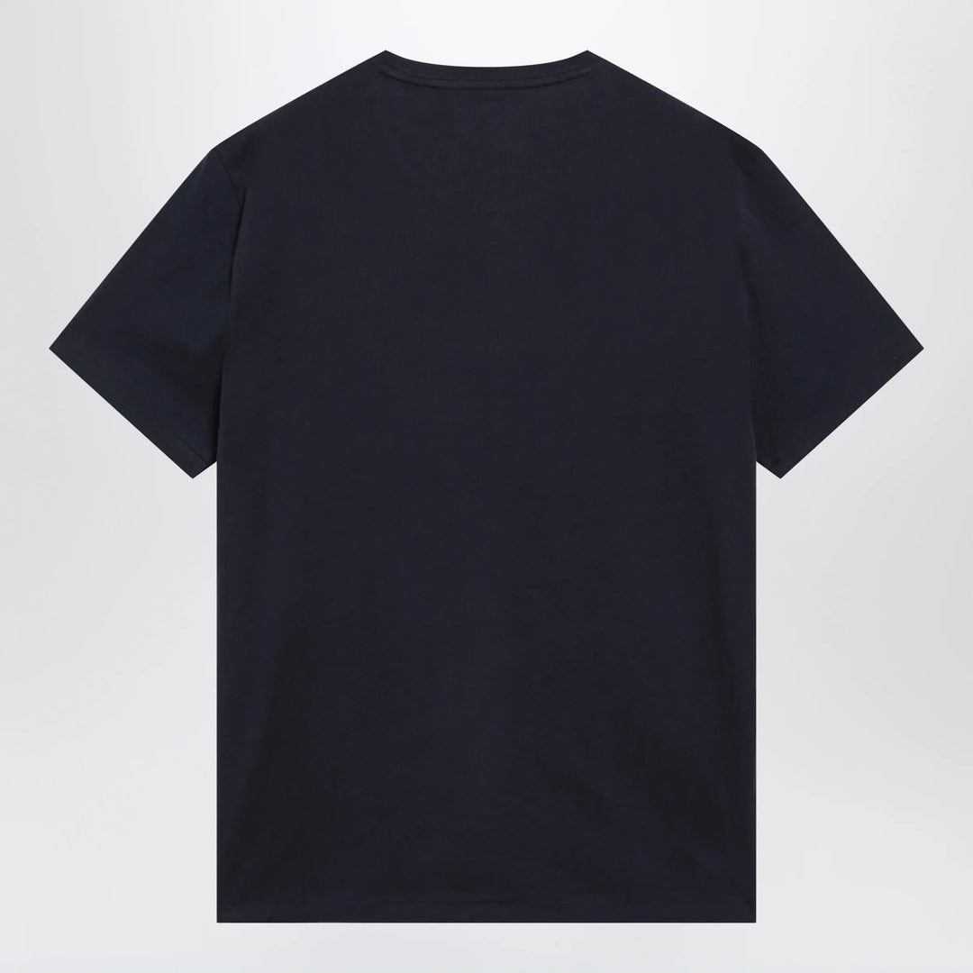 Polo Ralph Lauren - T-shirt blue in cotton Custom Slim-Fit Brand Shirts &amp; Tops