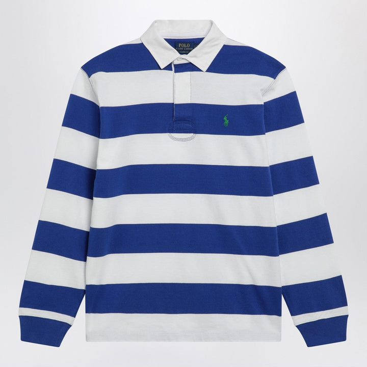 Shirts &amp; Tops Polo Ralph Lauren - White/blue striped Classic Fit polo shirt Brand