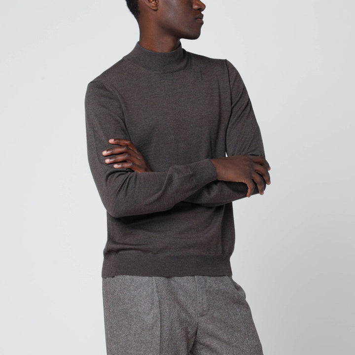 Shirts &amp; Tops 52 IT Tagliatore - Taupe wool turtleneck sweater Brand