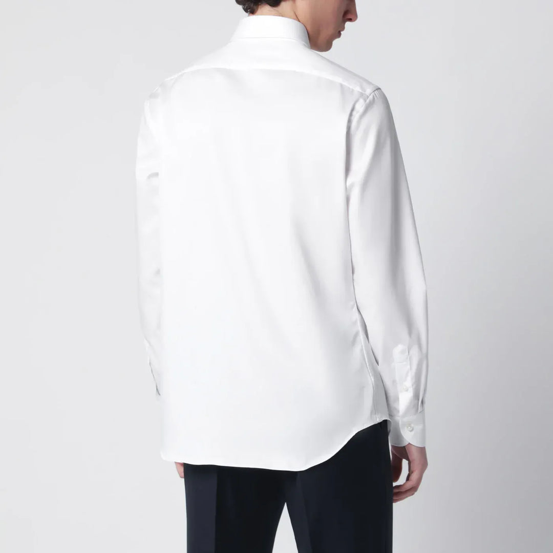 XACUS - White Travel Tailor Fit shirt Brand Shirts &amp; Tops
