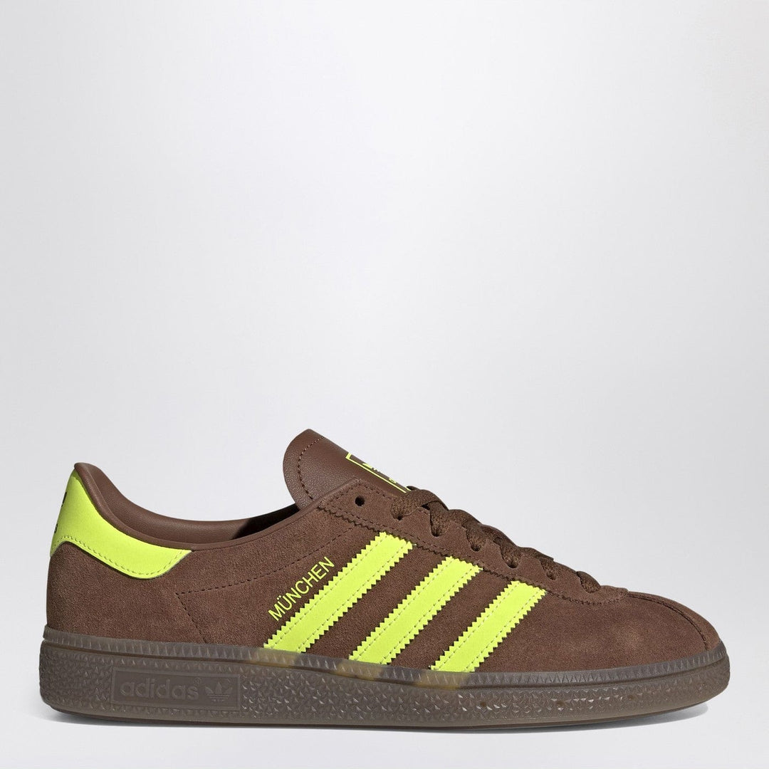Shoes adidas Originals - Sneaker München in brown/yellow suede Brand