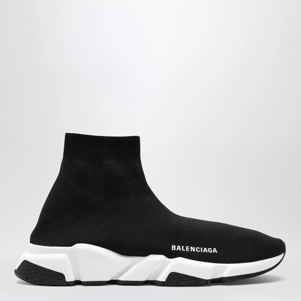 Balenciaga - Black mesh and white Speed Sneakers Brand Shoes 43 IT
